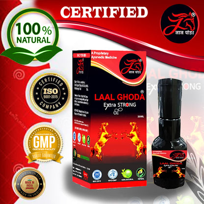 Laal Ghoda Penis Growth & Enlargement Oil | 30ml