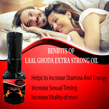 Laal Ghoda Penis Growth & Enlargement Oil | 30ml
