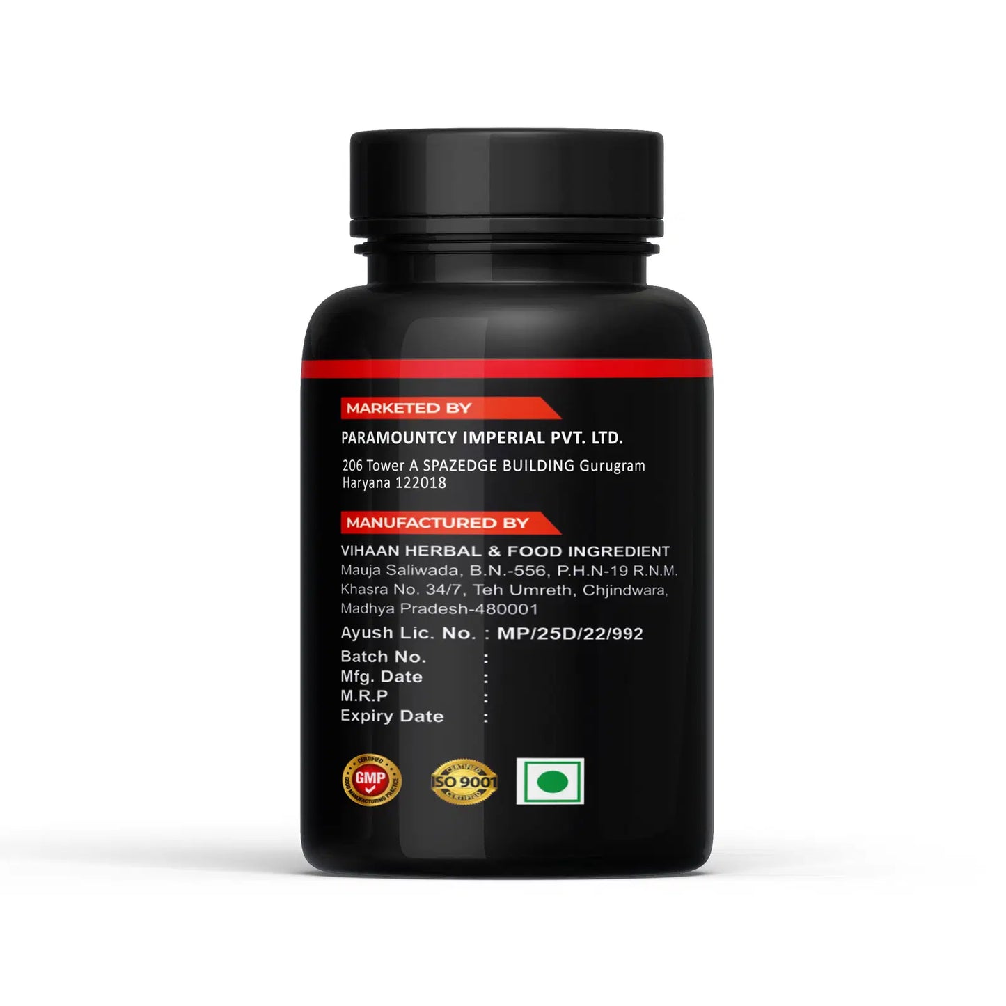 PRIME VITA Unicorn Gold | Men’s Stamina & Size Enhancement | 30 Capsules + 30ml