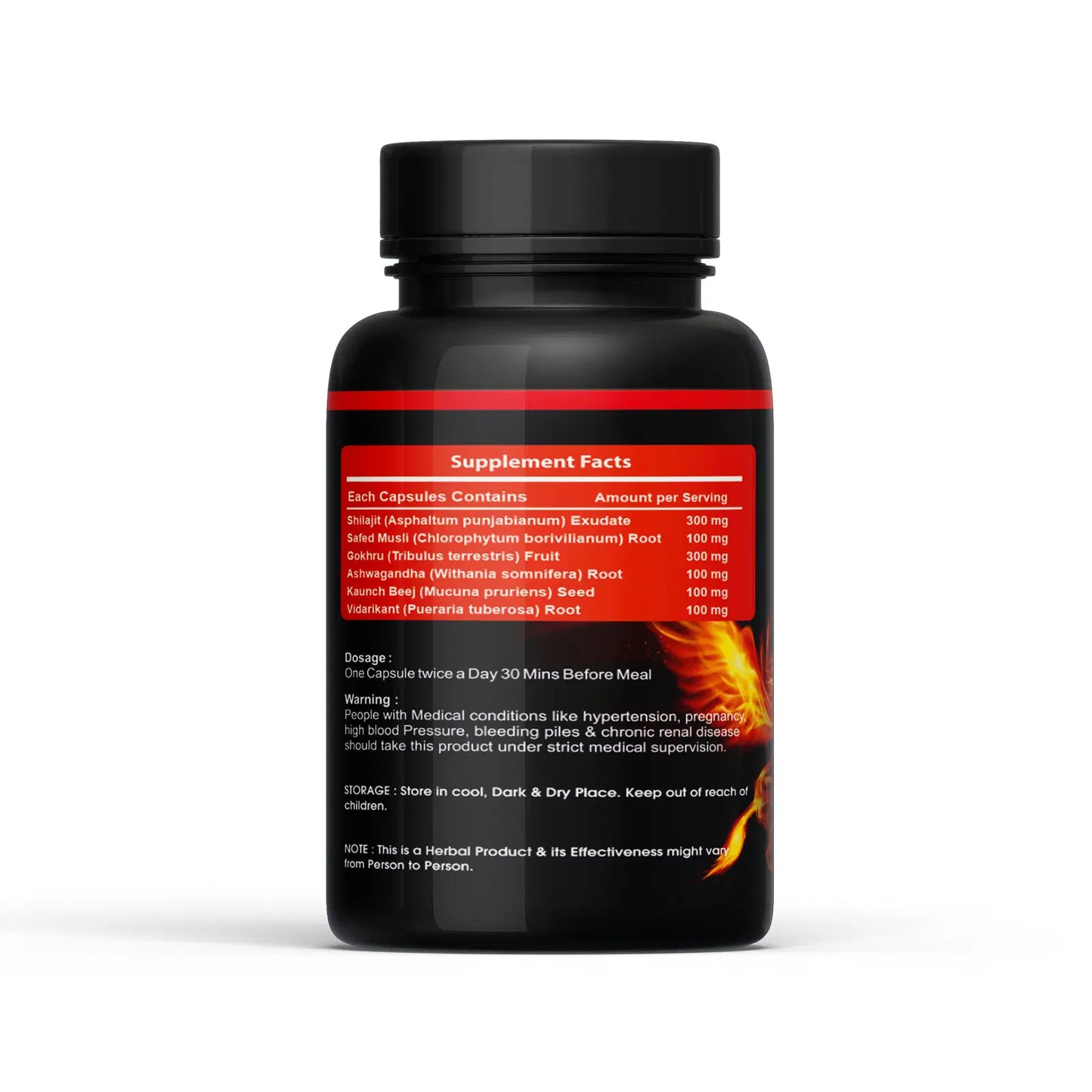 PRIME VITA Unicorn Gold Men’s Wellness Capsules & Oil | 30 Caps + 30ml